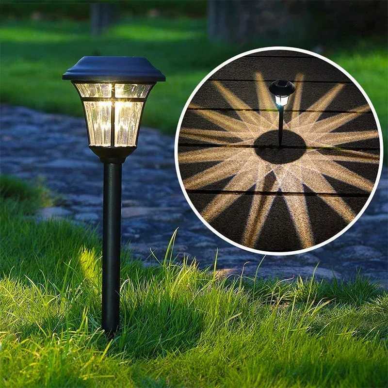 Solar Courtyard LED Ground Light Waterproof Outdoor Garden Decorative Pathway Lights for Patio Lawn Walkway Street XJ250606