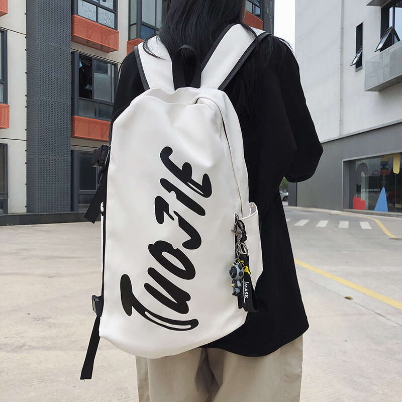 Trendy Brand Men, Suitable Middle High School, and College Students, Fashionable Large Capacity Travel Backpack for Women