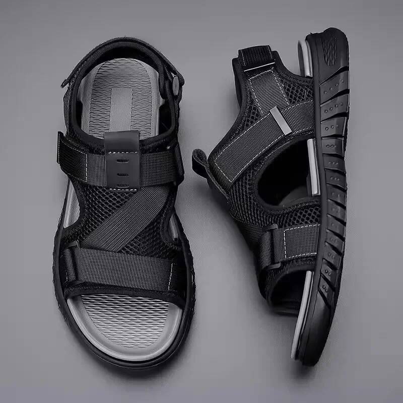 Ddmyoutdoor Sandals Soft Comfortable Non Slip Men High Quality Beach Mens Gladiator Summer Casual Flat Shoes Outdoor Shoes