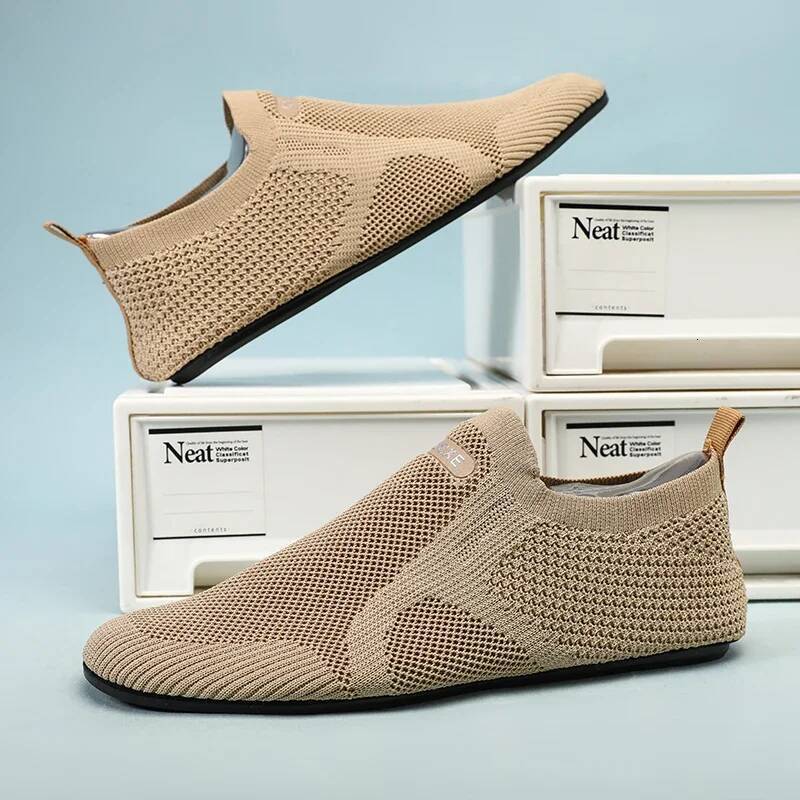 Ddmyoutdoor MAEDEF Summer New Comfortable Casual Men S Fashion Soft Sole Breathable Outdoor Flat Shoes For Light Sneakers Outdoor Shoes