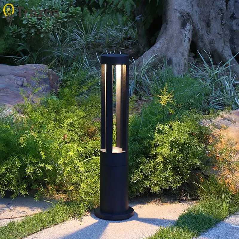 Outdoor Lawn Light Villa Household Street Light IP65 Waterproof Garden Modern Simple LED Ground Inserted Grass Garden Ground W250607