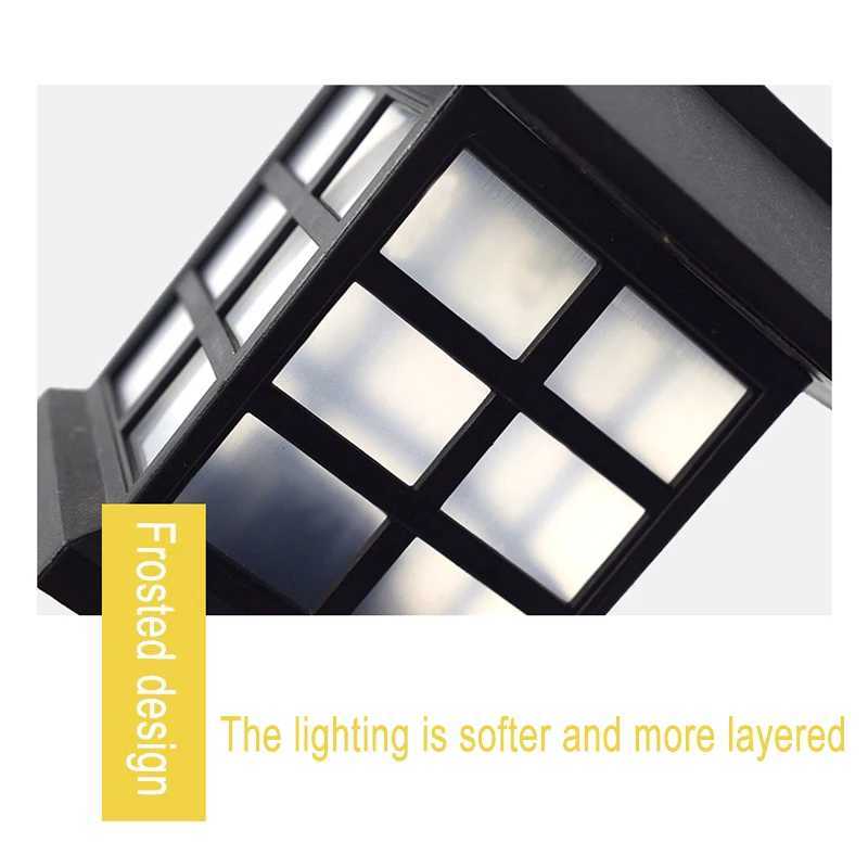 LED Mini Solar Lawn Light Waterproof Chinese Style Landscape Light Household Outdoor Garden Courtyard Decoration floor LightXJ250606