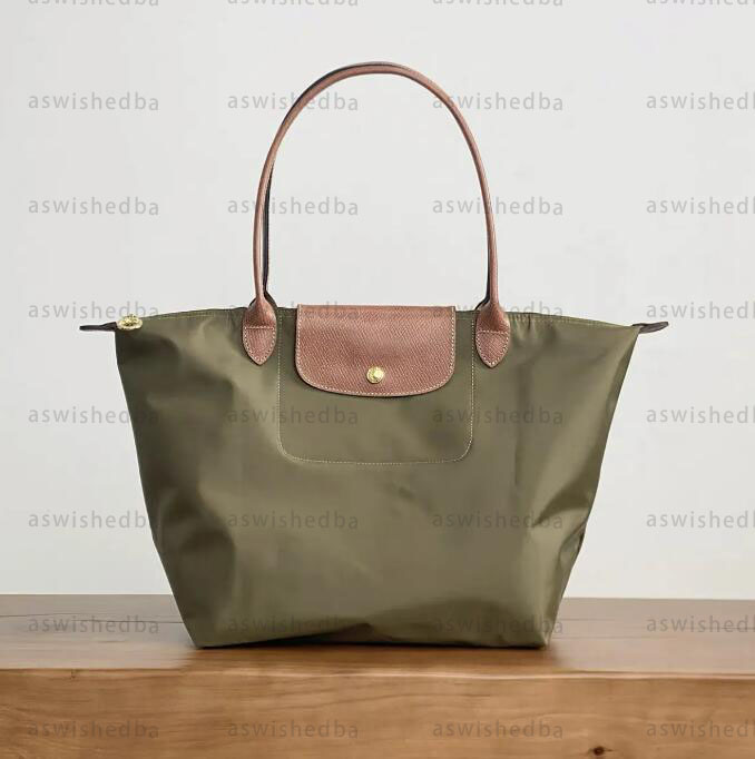 Nylon Tote Bag Large Capacity Waterproof Casual Shoulder for Travel Beach Shopping Mommy fjx