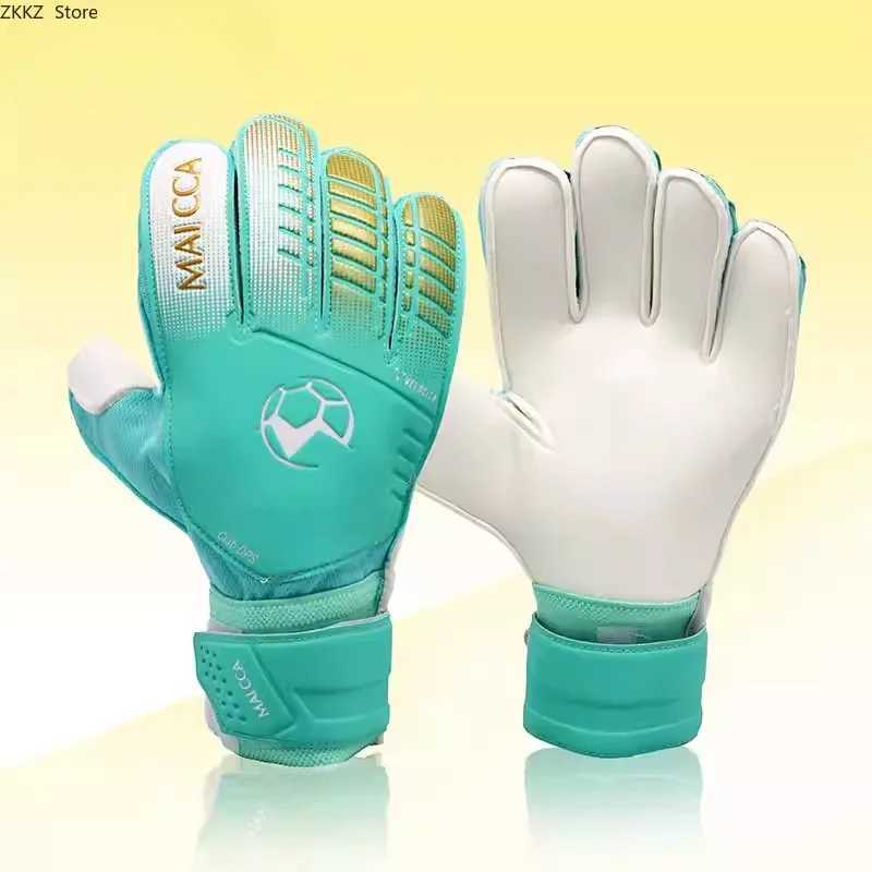 Professional Football Gloves Goalkeeper Thickened Latex Protection Adults Non-Slip Soccer Goalie Goalkeeper Football Gloves XJ250606