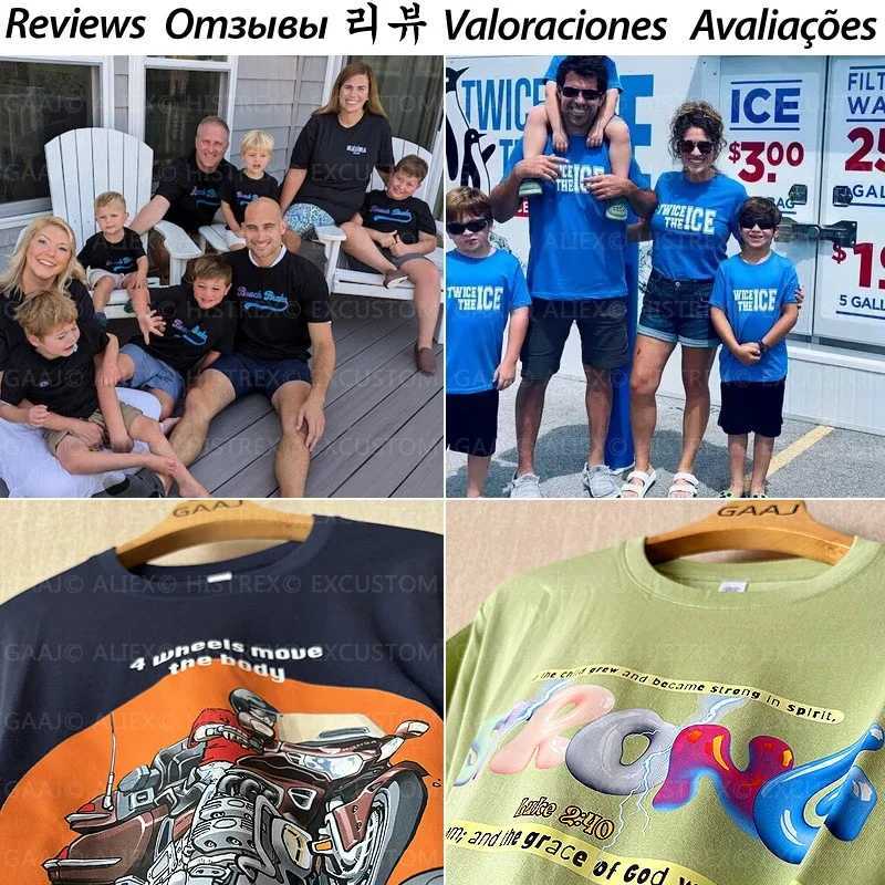 mens high-end gift custom 100% pure cotton custom T-shirt with professional printing of your own text photo on the front X250607