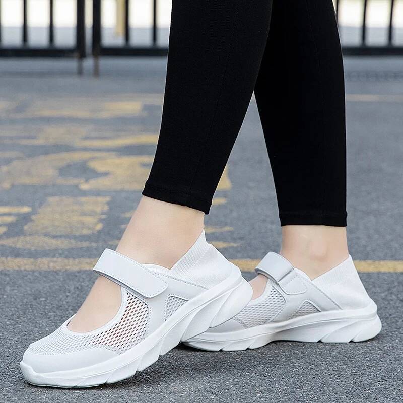 Ddmyoutdoor Ddmyoutdoor Women S Sneakers Summer Mesh Thick Bottom Non Slip Lightweight Sports Outdoor Comfortable Casual Walking Shoes Outdoor Shoes