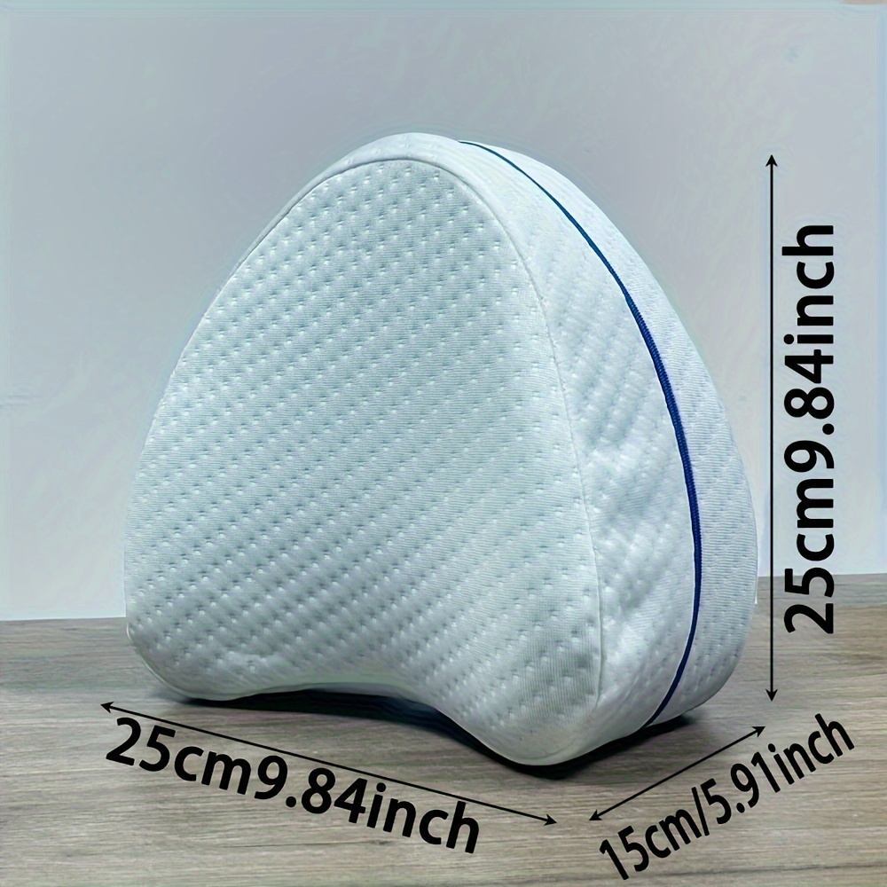 Traveling with memory cotton leg pillow heart-shaped temperature slow return clip pillow pregnant women shaping leg pillow knee support pillow.