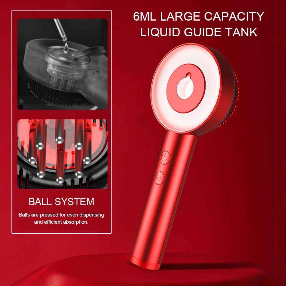 Cordless Scalp Massaging Brush,Shiatsu Hair Waterproof,Portable Vibrating Deep Head Massage Comb For Home Relaxation Treatment
