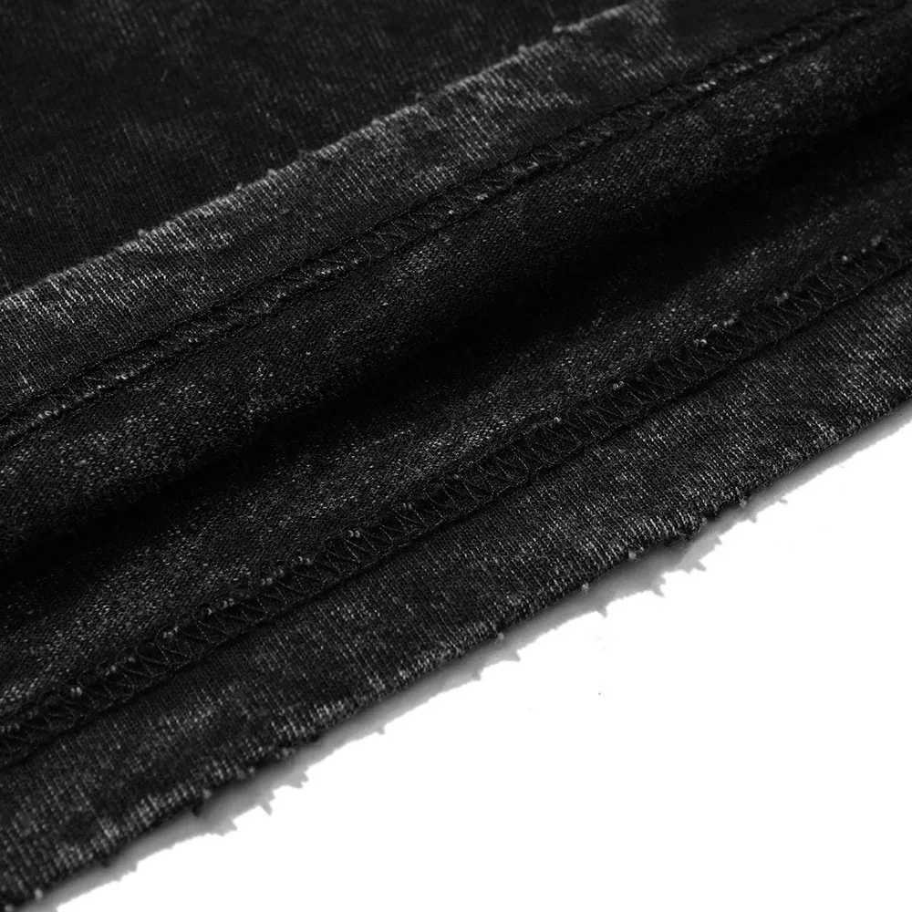 2025 Hot Summer Mens T-Shirt Ilia Topuria Washed T Shirts Fashion Summer Ts Y2K Fun Print Casual Tops X250607