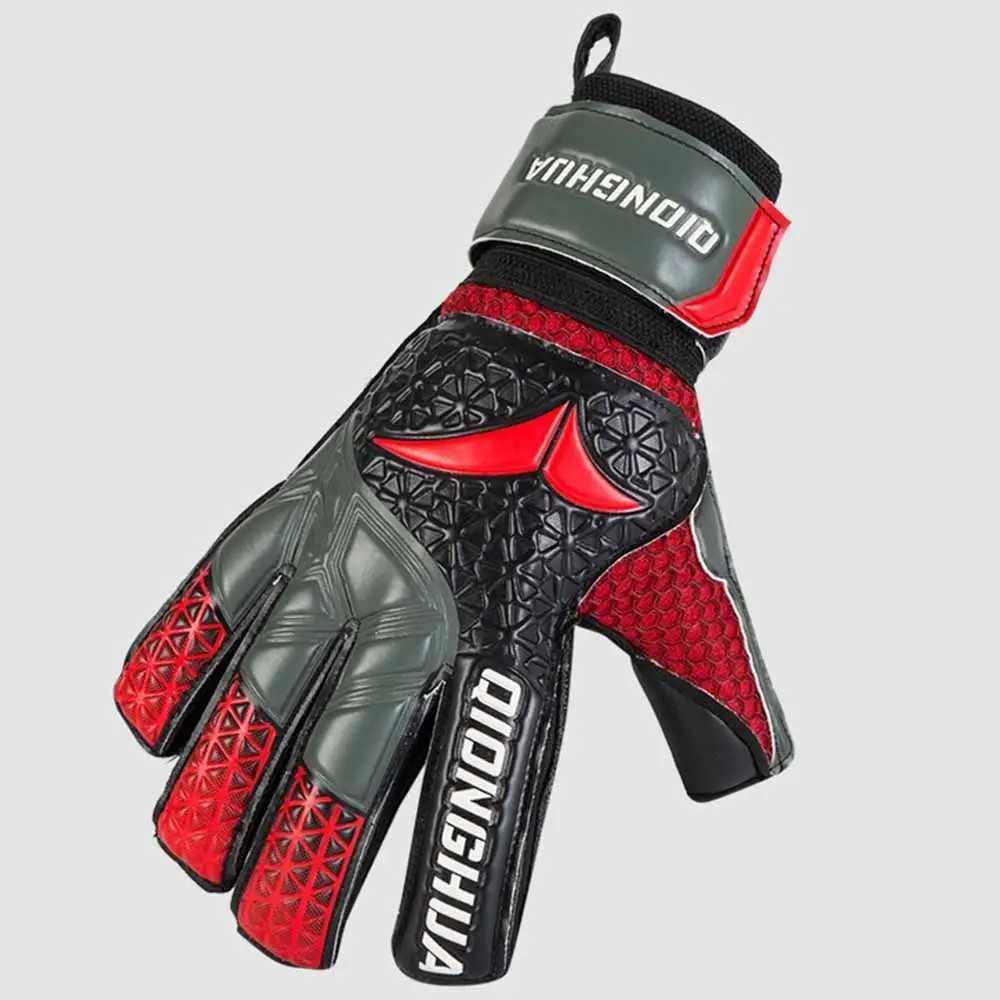 Finger Protection Goalie Gloves Wear-Resistant Non-Slip Soccer Gloves Colorful Handguard Football Goalkeeper Gloves Outdoor XJ250606