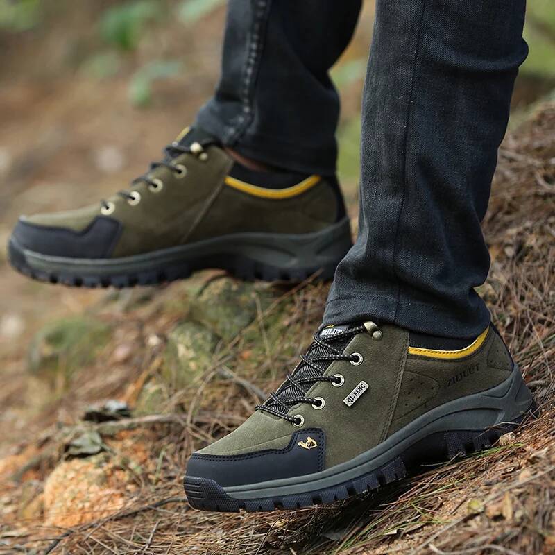 Ddmyoutdoor Autumn Men S Mountaineering Thick Soled Couple Outdoor Hiking Leisure Sneakers New Low Cut Walking Shoes Zapatillas Hombre Outdoor Shoes