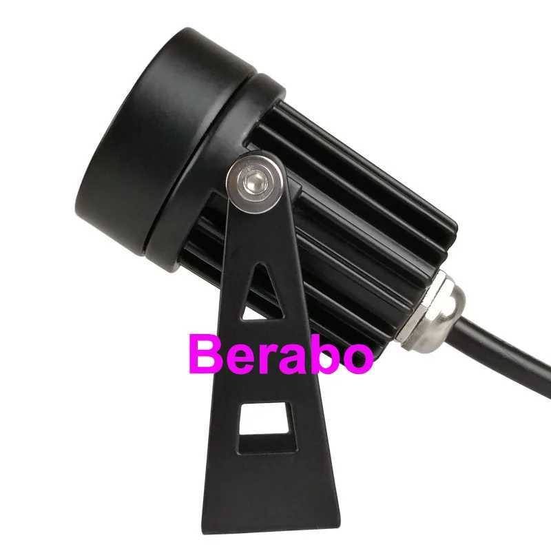 new Outdoor LED Garden Lawn Light 3W 5W Landscape Lamp Spike Waterproof DC12V Path Bulb Warm White Green Spot Lights 220V 110V W250607