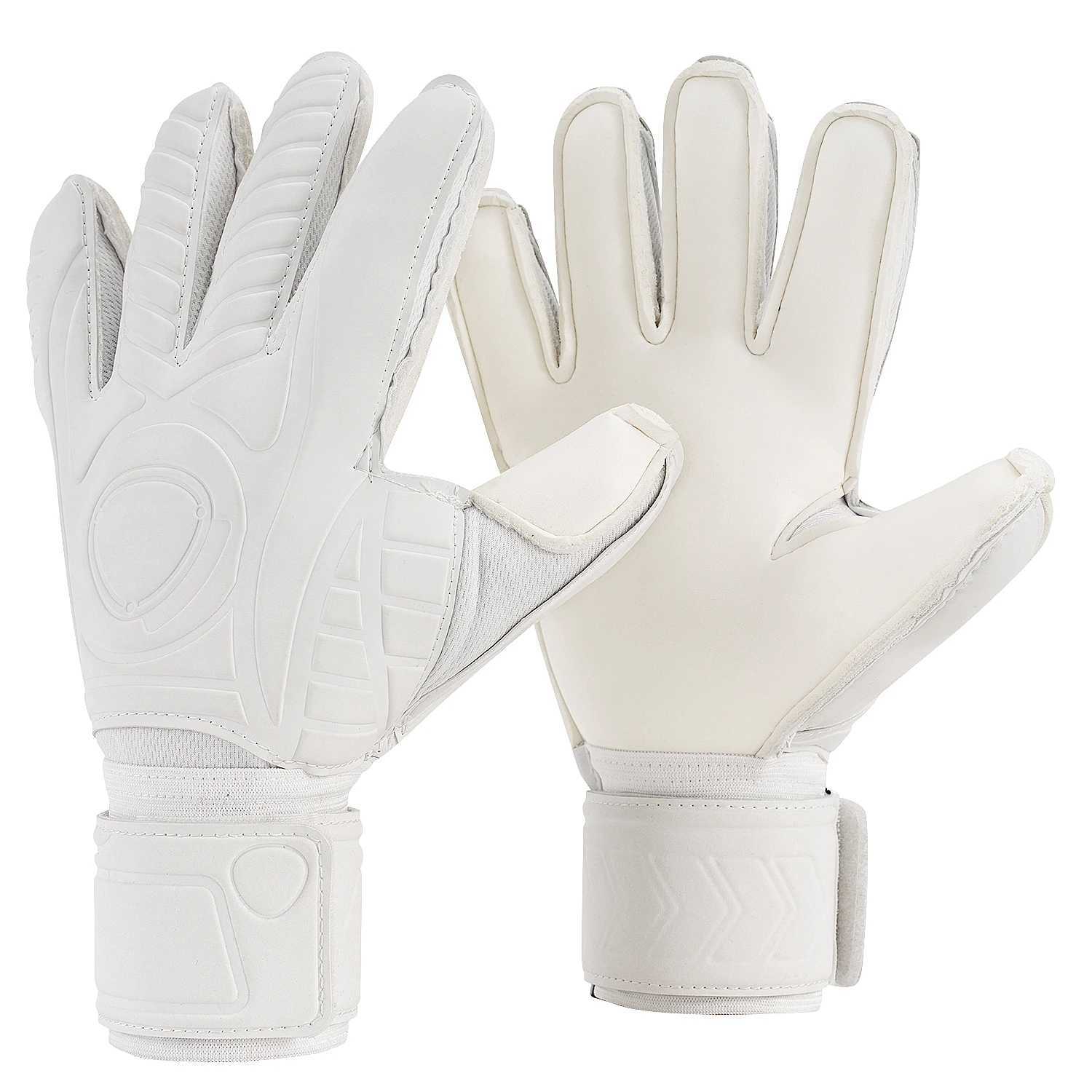 Latex Goalie Soccer Gloves Men Kids Goalkeeper Gloves Professional Football Goalie Soccer Gloves Finger GuardXJ250606