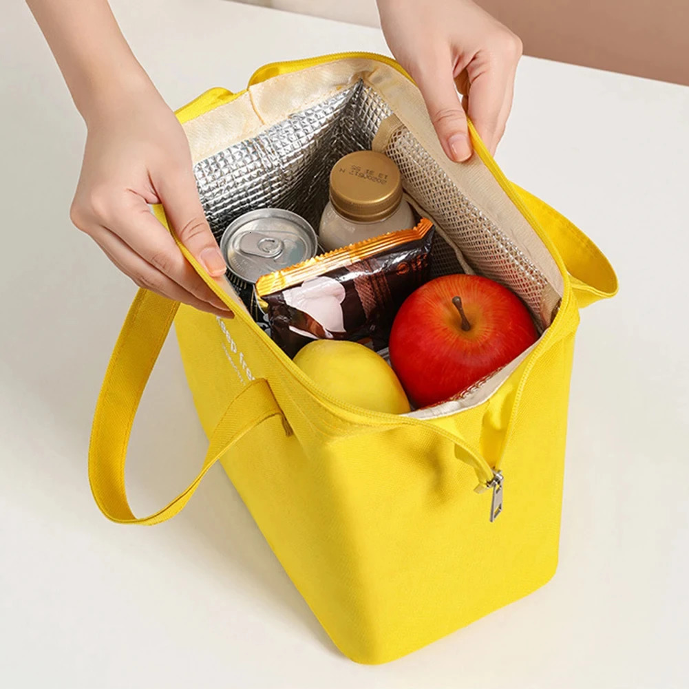 Portable Insulated Thermal Picnic Food Lunch Bag Box Cartoon Tote Food Fresh Cooler Bags Pouch For Women Gift 250606