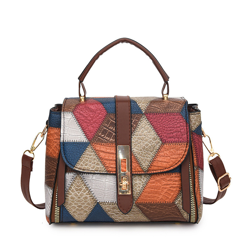 Top quality brand high-quality new free designer bag crossover soft leather retro 3D grid shoulder crossbody bag commuting handbag new free designer b