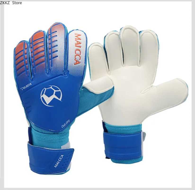 Professional Football Gloves Goalkeeper Thickened Latex Protection Adults Non-Slip Soccer Goalie Goalkeeper Football Gloves XJ250606