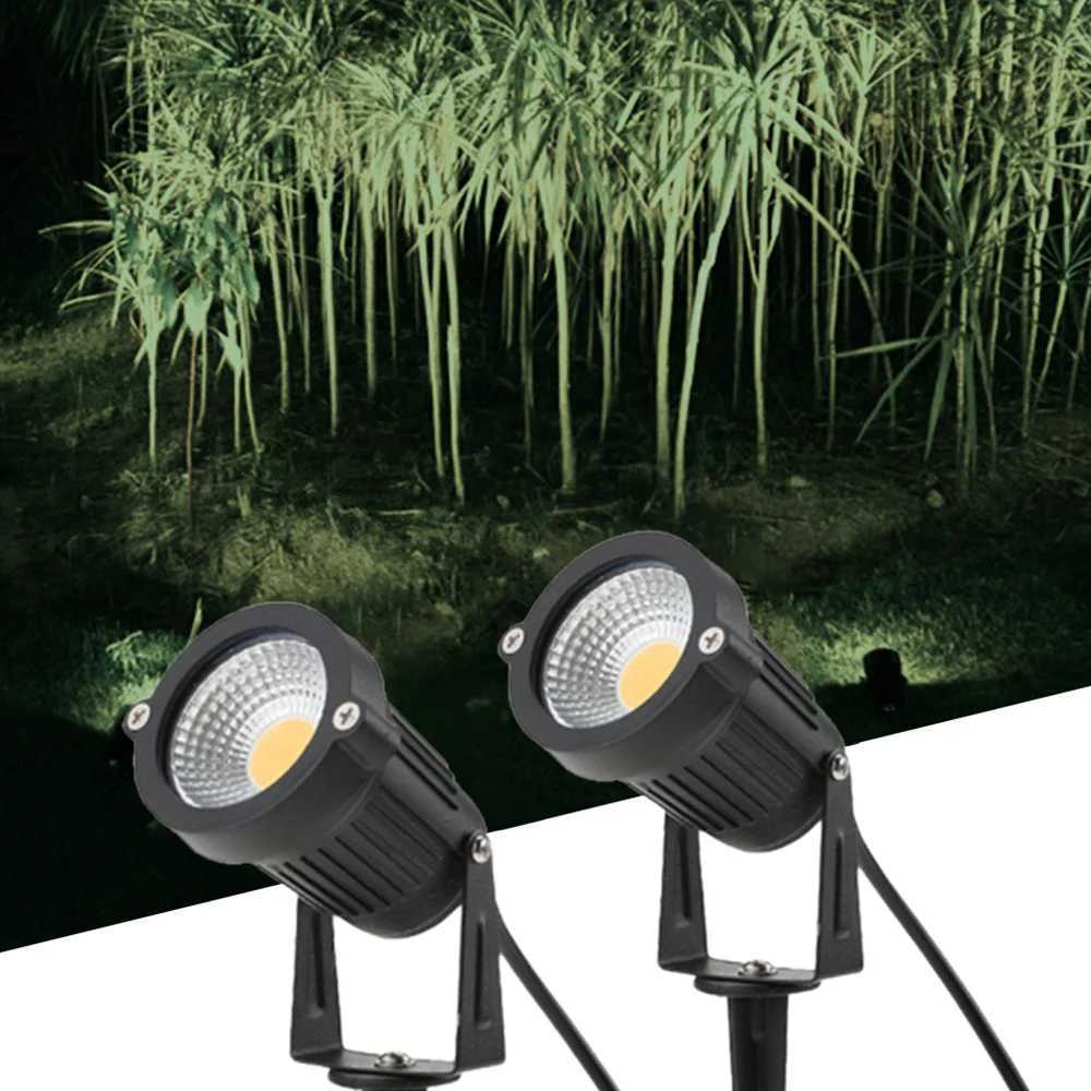 5W COB LED Lawn Lamp DC12V Outdoor Landscape Light Spot Light IP65 Water Resistance for Garden Yard Courtyard Warm White W250607