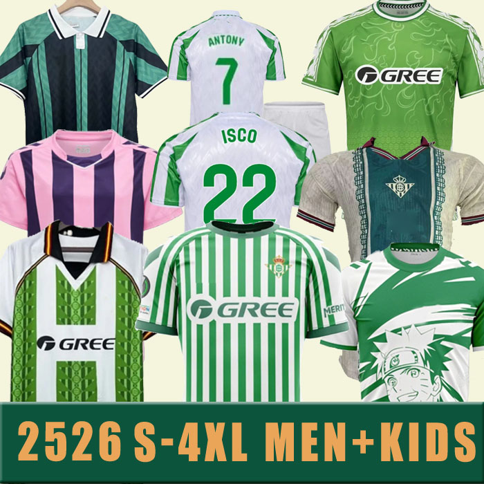 2025 2026 S-4XL real Betis ISCO Conference soccer Jerseys Forever Green Special FEKIR B.IGLESIAS CANALES WILLIAN J Shirt WILLIAM CAMARASA JUANMI VICTOR RUIZ Football