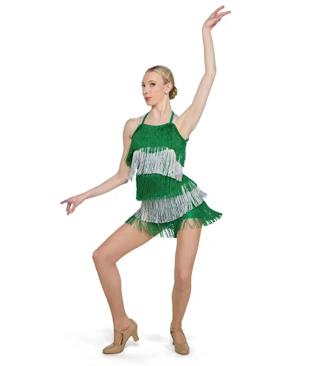 Girls Modern Dance Ballet Leotard Training Suit Customised