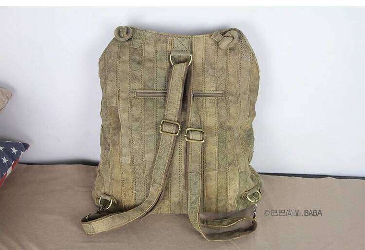 Cowhide Leather Backpack Shoulder Bag Women's Handbags Portable Tote Bag Dual-Use Large Capacity Leisure Messenger Bags Female 2025/06/07