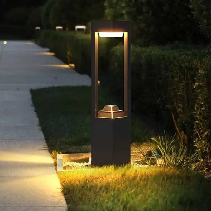 Solar Powered Outdoor Landscaping Path Lights Lawn Light for Garden Yard Patio Terrace W250607