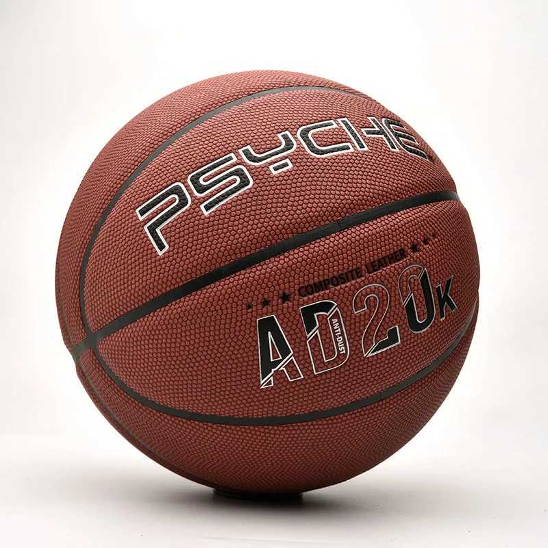 PSYCHE Size 7 Wear-Resistant Anti-Slip Basketball PU Material Outdoor/Indoor Professional Basketball Ball StreetballXJ250606