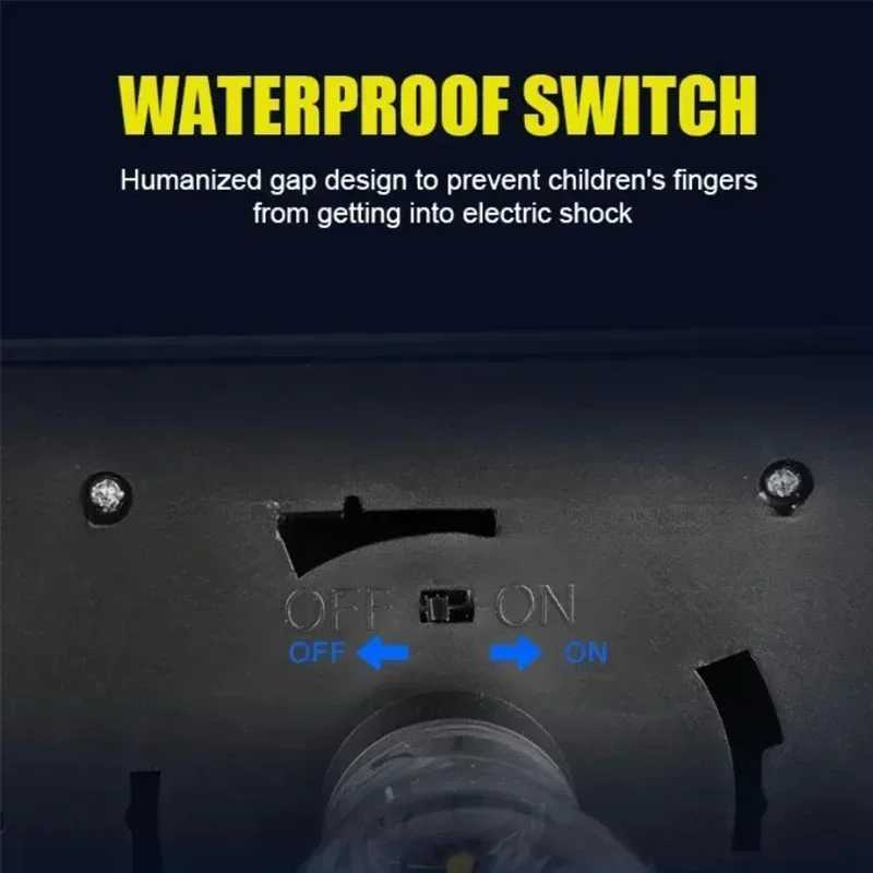 1-4Pcs LED Solar Lawn Lamp Outdoor Waterproof Lighting Courtyard Solar Powered Light for Garden Pathway Green Belt Decoration XJ250606