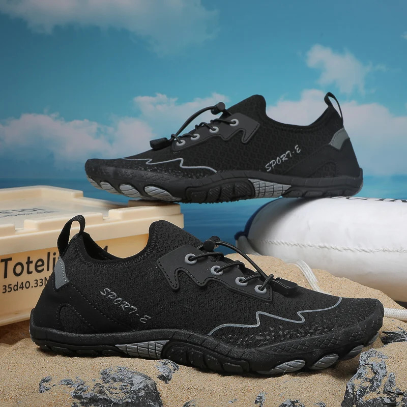 Wading Shoes Men Quick-Drying Water Sports Shoes Surfing Diving Fitness Wide-Toed Barefoot Sandals Women Swimming Sports Shoes 250605