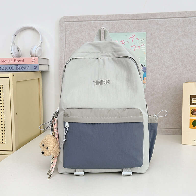 2025 New Simple Korean Large Capacity College Style Casual Student Travel Backpack