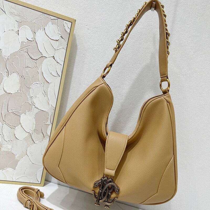 Fashion Crossbody Retro Style Hundreds Of Women's Handbags Light Brand Solid Color Shoulder Bag