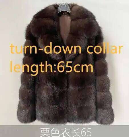 LGRQ 2025 new winter fashion women clothes hooded fur brown color warm thickness coat female tide WQ1005916