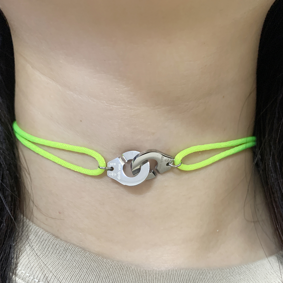 FewDook High Quality Stainless Steel Handcuff Adjusstable Rope Handcuffs Bracelet Menottes Bijoux Corde Bracelet For Women Men With Logo 2025