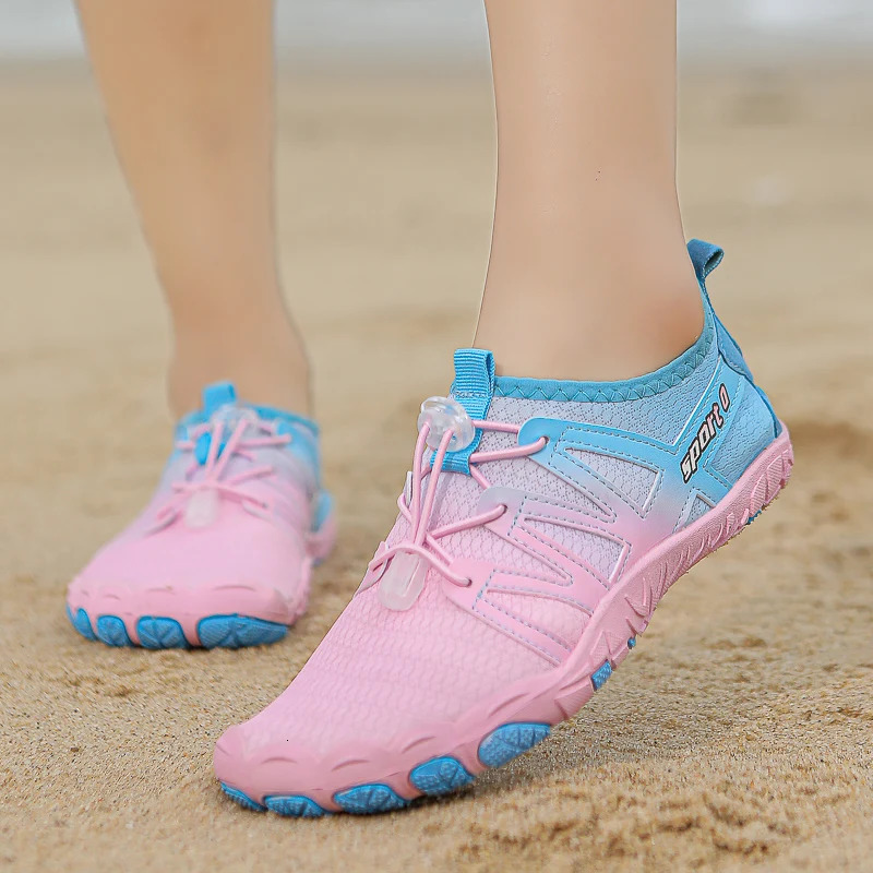 Women Beach Barefoot Aqua Shoes Men Water Shoes Swim Sandals Drainage Wading Shoes Quick Dry Boating Fishing Surfing Sneakers 250605
