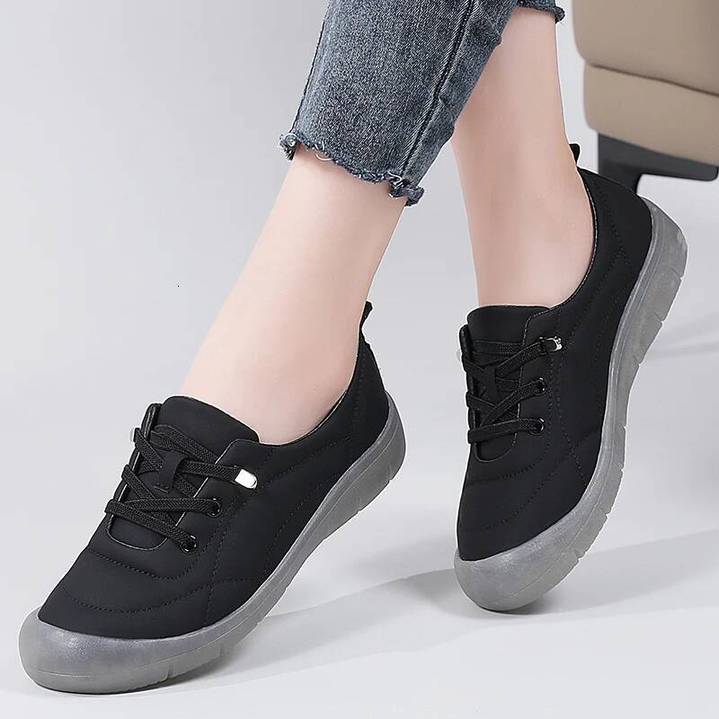 ddmyoutdoor Women S Single Spring Fashion Soft Sole Lightweight Breathable Hiking Comfortable Anti Slip Lazy Casual Flat Shoes Zapatos Outdoor Outdoor