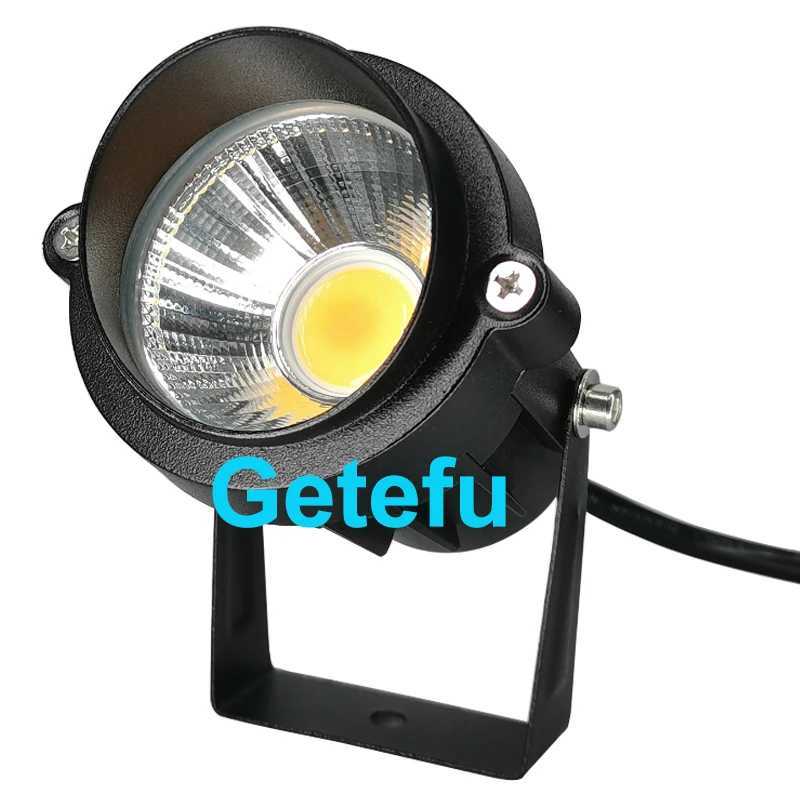 Dimming Outdoor LED Garden Lawn Light 10W Landscape Lamp Spike Waterproof DC12V Path Bulb Warm White Green Spot Lights 220V 110V W250607