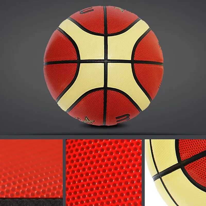 Molten Basketball Balls Official Size 7/6/5/4 PU Material High Quality Balls Outdoor Indoor Match Training Women Men Basketball XJ250606