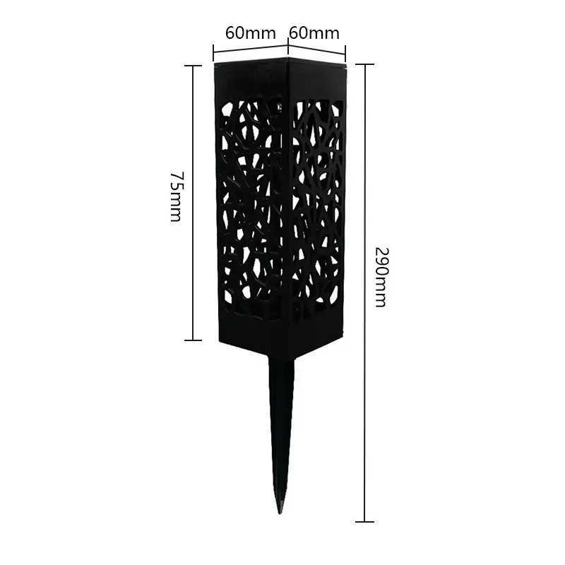 Solar Garden Light Waterproof Outdoor Lawn Lamp Garden Solar Spotlight Pathway Landscape Solar Underground Light Decoration Street W250607