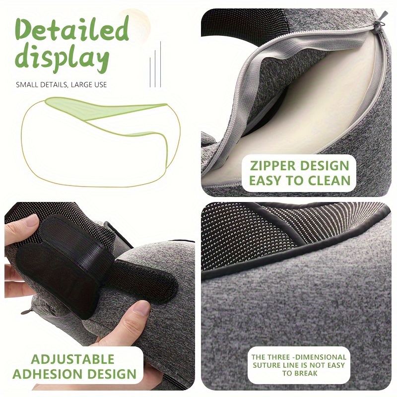Travel portable sleeping artifact adjustable pillow long-distance plane high-speed rail car neck pillow neck pillow cervical pillow