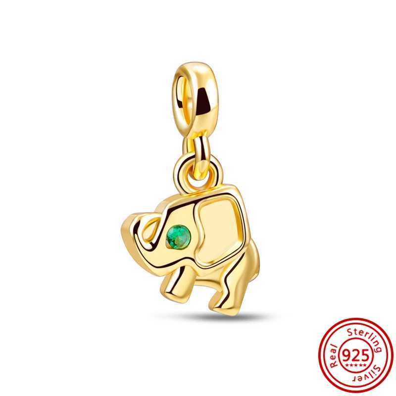 New 925 Silver ME Snake Pearlescent Toothed Elephant Mini Dangle Charm Beads Fit Original Pantaro Me Bracelet DIY Jewelry XJ250607