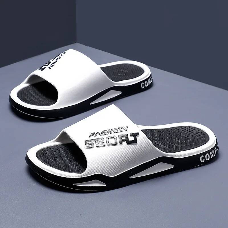 Ddmyoutdoor Summer Men Fashion Trendy Flip Flops Bathroom Outdoor Non Slip Sporty Style Open Toe Beach Slippers Shoes outdoor shoes