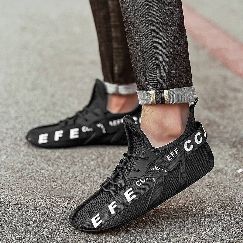 Ddmyoutdoor Mesh Men Shoes Fashion Summer Breathable Sports S Sneakers Lightweight Walking Man Casual Tennis Shoe Zapatillas Hombre Outdoor Shoes