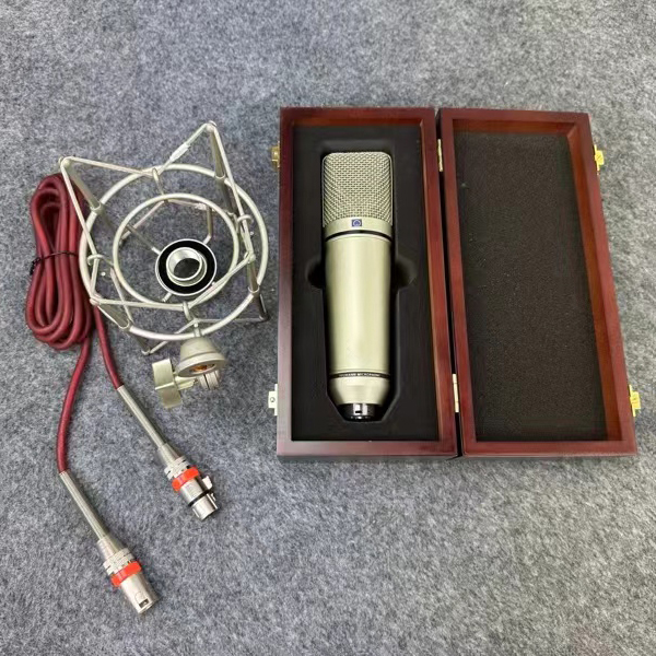 Hight Quality U87 Professional Studio Microphone Set Super cardioid U 87 Wired Large-diaphragm Condenser Mic for Game TV Live Vocal Recording Performance
