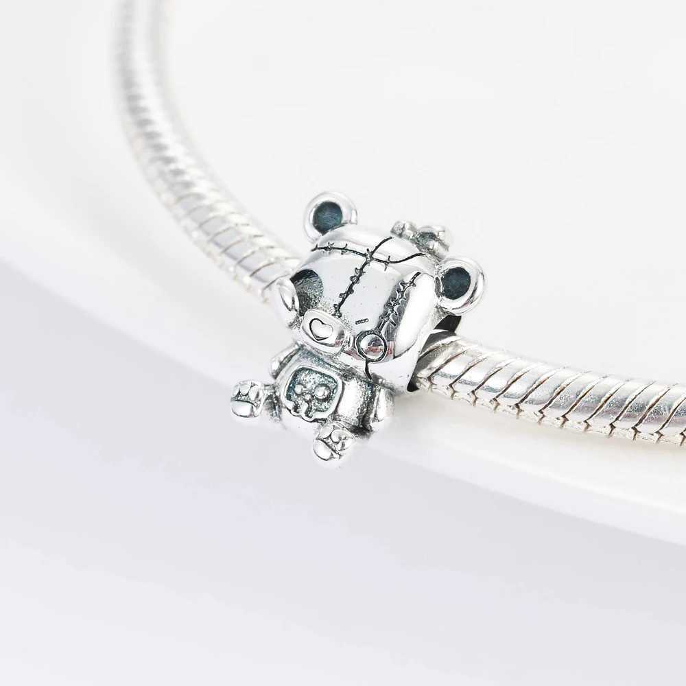 New 925 Silver Plated Cute Animal Kangaroo Cow Dog Pig Whale Cat S Sea Turtle Charm Beads Fit Original DIY Women Jewelry XJ250607