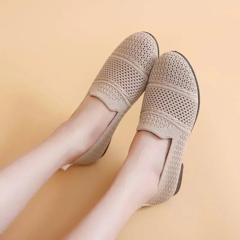 ddmyoutdoor For Women Soft Sole Anti Slip Casual Fly Woven Flat Bottomed Womans Flats Shoes Fisherman Woman Outdoor Outdoor Shoes