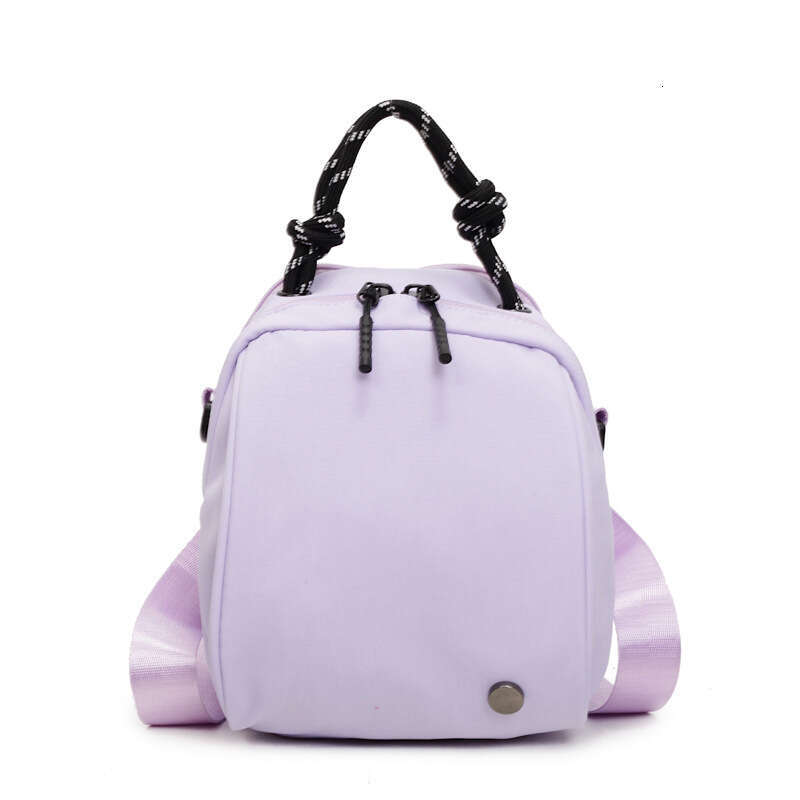 Lightweight Waterproof Simple Handbag 2025 New Women's Design Versatile Double Shoulder Shell Bag Mommy Backpack