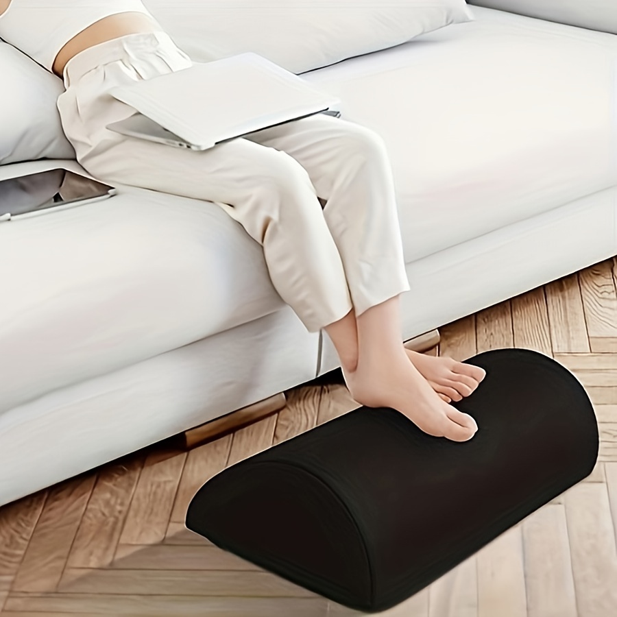 Leg pillow anti-slip memory cotton slow rebound double-layer semi-circular leg pillow leg lift foot pad pillow