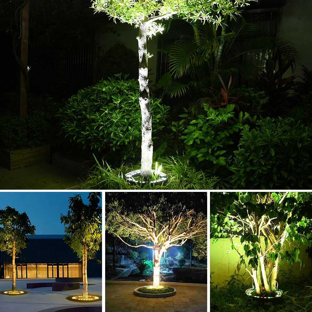 Outdoor Tree Spot Light Hugging Tree light Free Splicing IP65 Waterproof LED Holding Lamp Garden Lawn Supermarket Outside W250607