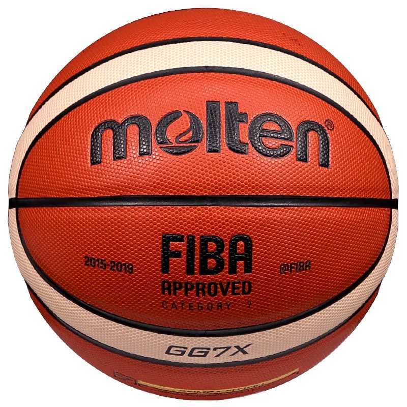 Molten GG7X SIZE7 Basketball PU Official Certification Competition Standard Ball Mens and Womens Training Ball Team BasketballXJ250606