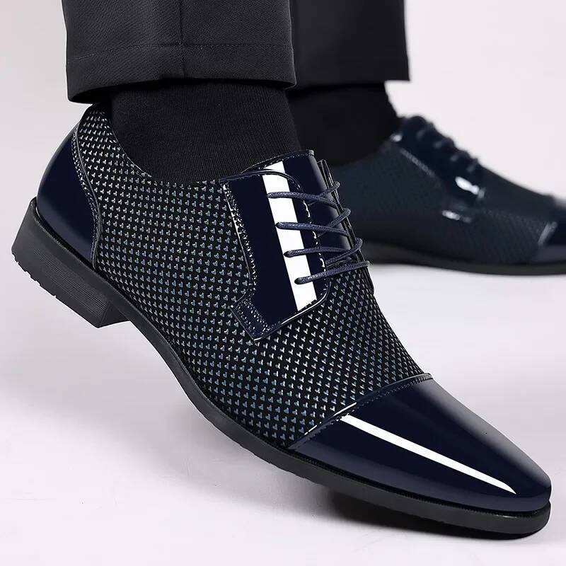 Ddmyoutdoor New Men S Business Dress Casual Pointed Toe Wedding Shoes Outdoor Shoes