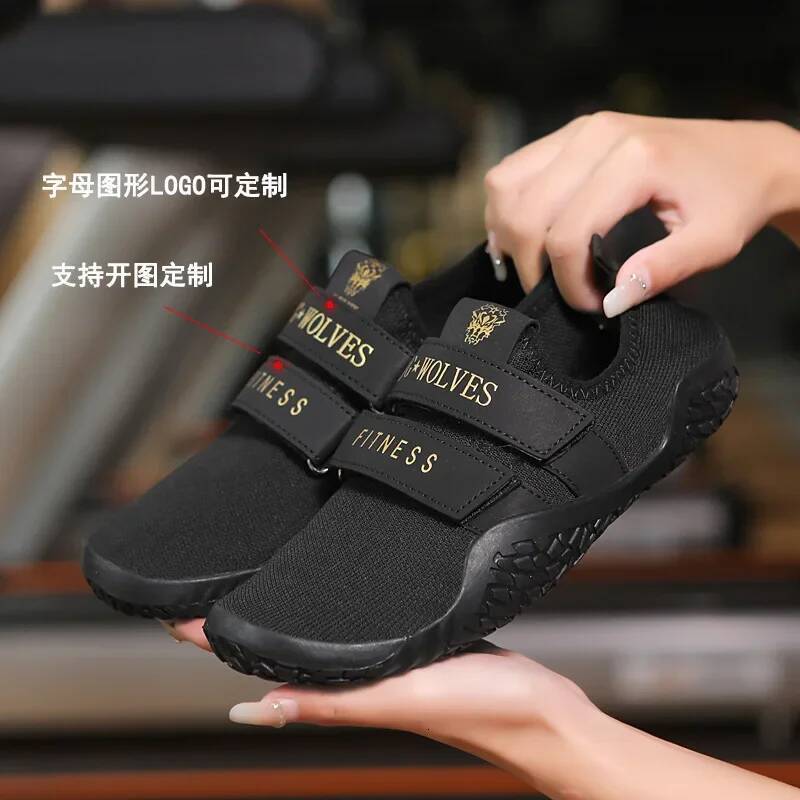 Ddmyoutdoor Unisex Powerlifting Deadlift Yoga Gym Beach Sports Shoes Sumo Sole Portable Sneakers Soft Bottom Training Footwear Non Slip Outdoor Shoes